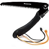 The Friendly Swede Klappsäge Outdoor mit Paracord - Handsäge Astsäge Baumsäge Garten-Säge Holzsäge Faltsäge klappbar Outdoor 