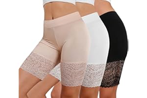 Svanco Majtki, szorty, spodenki rowerowe, bokserki, spodnie do jogi, z szeroką talią, z elastyczną koronką