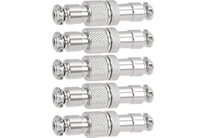 WINWILL Connettore aeronautico 5 pezzi, GX16 Connettore per aviazione da 16 mm Spina Docking Connettore circolare femmina e maschio (4Pins)