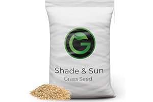 Shade Grass Seed Mix - Grass Seeds for Shaded Areas - Grows in Sun and Shade - 10kg - Garden Lawncare Guy