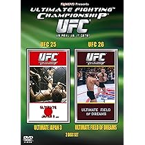 UFC Ultimate Fighting Championship 25 and 26 [DVD]: Amazon