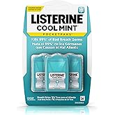 Listerine Pocketpaks Nefes Şeritleri, Havalı Nane, 72 Adet
