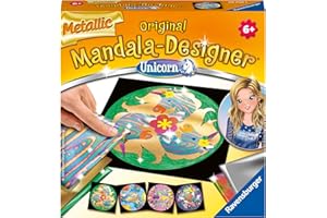 Ravensburger 29719 – Mandala métallique Design Licorne