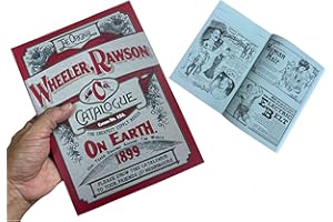 Costumeteers Vintage Wheeler Rawson & Co. Catálogo RDR2 Book Edition 154 Supply House Booklet Old West Memorabilia 128 páginas réplica de coleccionista