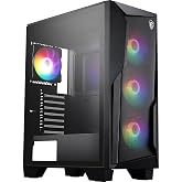 MSI MAG FORGE 130A AIRFLOW Mid Tower ATX Gaming Case(120 mm Auto RGB fan X4)