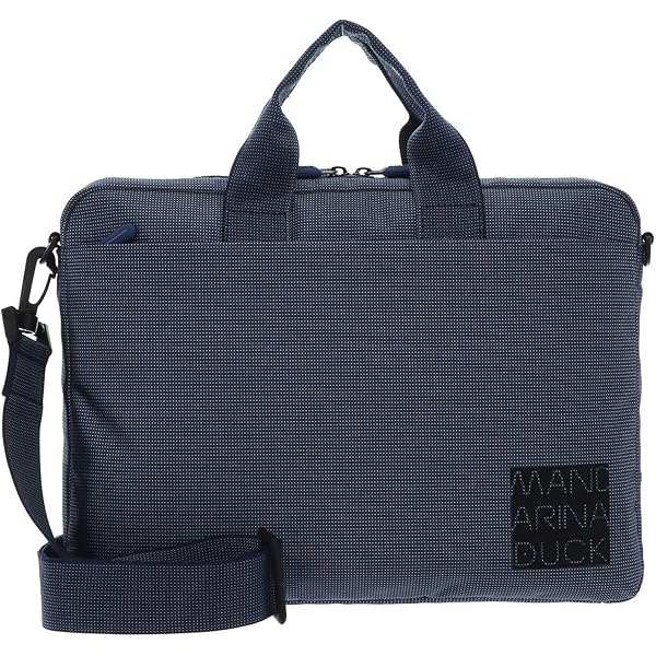 Mandarina Duck Mellow Urban Cartella - In Pelle Vitello, 40x27x13cm, Unisex, Tracolla Removibile - Foto 6