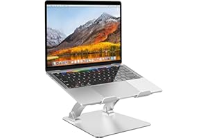 Desire2 Laptop Stand View My Screen Supreme Riser Dual Pivot Adjutsable Riser Desk Stand Holder for LAPTOPS MACBOOKS to Improve Posture And Viewing Position