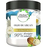 Herbal essences, Maschera Capelli Ristrutturante con Olio di Argan, Protegge dai Danni Dello Styling, Collabora con Royal Bot