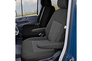 Accesorionline Fundas de Asiento para Crafter II Desde 2016 hasta 2024-100% A Medida 1-6plazas (Conductor)