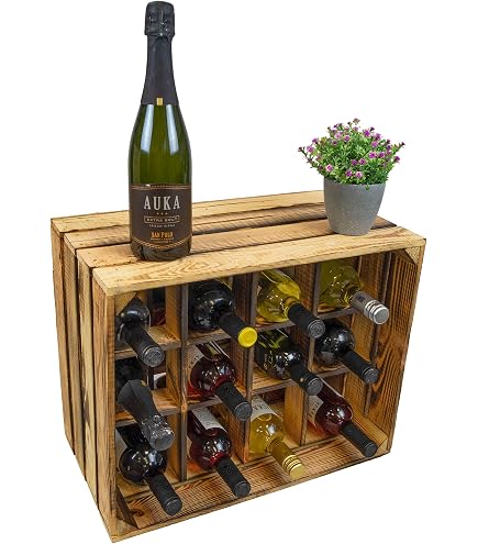 Schwarzer Sarg Als Weinregal – Gothic Deko Für 6 Flaschen & 4 Gläser, Aus MDF-Holz, 62 Cm