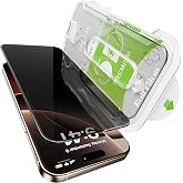 Epro iPhone 15/16 İle Uyumlu PREMIUM Gizlilik (Privacy) Ekran Koruyucu 45&deg; Hayalet G&ouml;r&uuml;n&uuml;m, Kolay Kurulum Hizalama Aparatlı, 