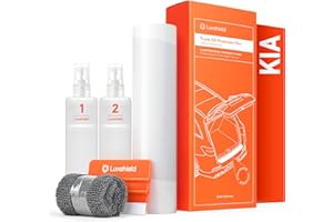 ‎LUXSHIELD Folia ochronna na krawędź załadunkową Luxshield do Kia Sportage 5 (V) NQ5 I 2021-2025 - ochrona zderzaka, ochrona przed zarysowaniami, folia ochronna na lakier - przezroczysty błyszczący