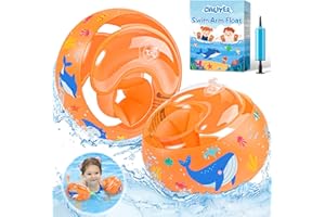 Daliyer Schwimmflügel, Schwimmflügel Kinder 1 2 3 4 5 6 Jahre, Schwimmhilfe ab 1-6 Jahr für Jungen Mädchen, Schwimmhilfe und Swimsafe Gerät für Anfänger, Empfohlenes Gewicht 6-20kg, Armumfang 15-23cm