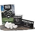 Natura Uralis Premium Belgorod Chalk Chunks | 100g of White Chalk Chunks - Amazing Crunch, Satisfying Earthy, Velvety and Firm Texture, ASMR Sensation, Natural Calcium Carbonate