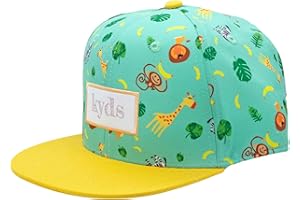 kyds® Snapback Cap Baseball Cap Kinder und Kleinkinder, Coole Baseball Cappy für Jungen und Mädchen von 1-12 Jahren, Kappe in 3 Größen erhältlich, Verstellbarer Verschluss, nachhaltige Kinder Mütze