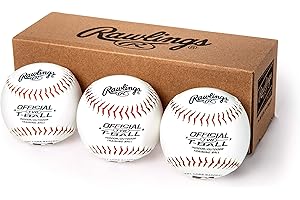 Rawlings T- Balls Off Boîte de 3 balles de Baseball Unisexe, Blanc, Official Size