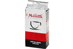 CAFFÈ MUSETTI MUSETTI - MATTONELLA CAFFÈ 100% ARABICA 250G MACINATO MOKA.