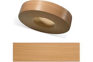 ben+camilla.com Kantenumleimer zum Aufbügeln | Buche 20 mm x 5 m Rolle (glatt matt) | Premium Qualität für professionelle Ergebnisse | Kantenschutz