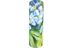 GENERIC Forget Me Not Flowers Scatter Tubes for Adult Ashes – Biodegradable Cardboard Cremation Urns (Large)
