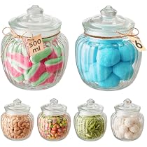 Lot De 6 Bocaux En Verre 240 Ml Fabriqués En France - Verrines Coniques Pour Miel, Confiture, Déco - 7