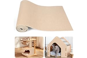 Apritsce Mata do drapania dla kota, 40 x 200 cm, samoprzylepna, antypoślizgowa, "zrób to sam", do ochrony dywanów, ścian, sofy i drapania kotów