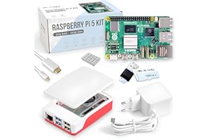 db-tronic Raspberry Pi 5 8GB Starter Set | 128GB Edition | Netzteil 27W | Gehäuse mit Lüfter | 4K Micro HDMI Kabel | Ideal für Smart Home, Retro Gaming & Home Assistant - 1