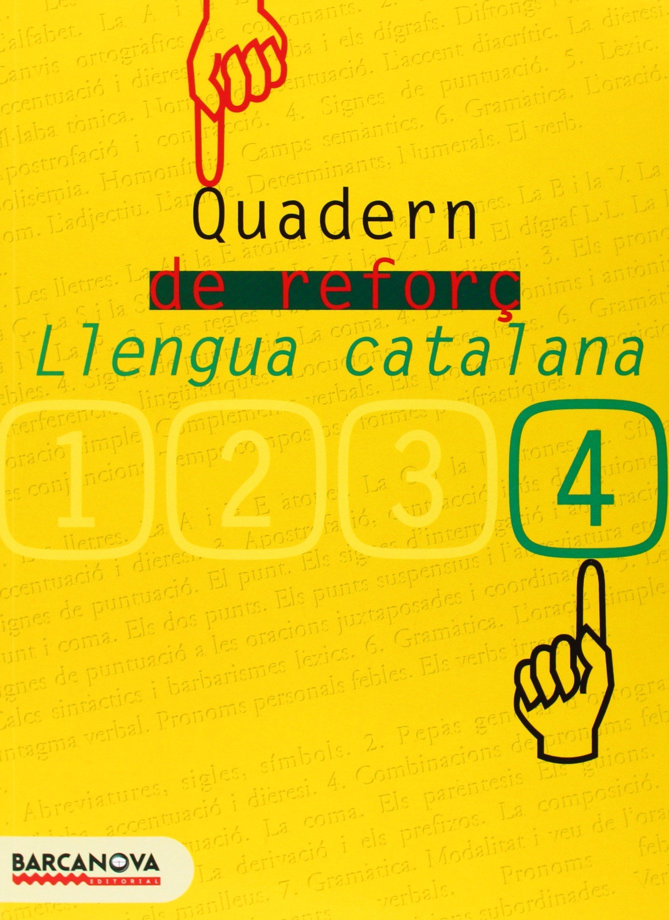 Quadern de reforç de llengua catalana 4