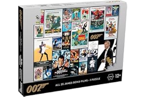 WINNING MOVES James Bond Movie poster 1000 Piece Jigsaw Puzzle