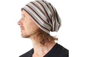 CHARM Casualbox | Organic Cotton Slouch Beanie | Made in Japan | Oversized Soft Summer Hat | Cooling Beanie for Men & Women | Cancer Chemo Fashion