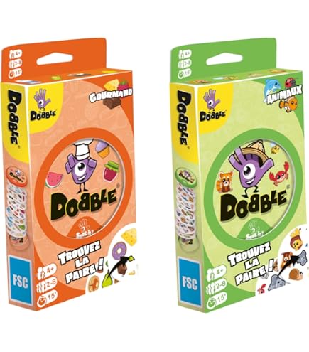 Dobble Astérix – Jeu D’observation Et Rapidité – 2 à 8 Joueurs – 6 Ans Et + – 15 Min