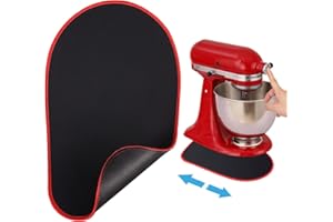 Tapis de mixage coulissant pour mixeur KitchenAid, tapis de déménagement Gdrtwwh compatible avec le mixeur KitchenAid à tête inclinable de 4,5 à 5 litres, mélangeur à tête inclinable KitchenAid
