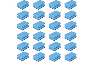 MAXIMA AMENITIES 24 Estropajos salvauñas azules | Estropajo de cocina multiuso triple capa | Estropajo especial para acero inox y vitrocerámica – no raya | 24 Unidades