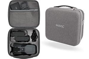 Yueli Mavic 3 Case Waterproof Hard Carrying Case Portable Backpack with Shoulder Strap for DJI Mavic 3 Fly More Combo/Mavic 3 Cine Accessories (Grey)