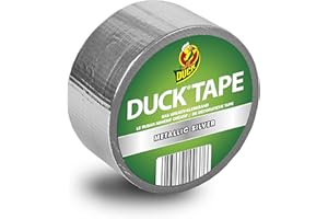 Ducktape 100-37 Ruban Adhésif, 48 mm x 9,1 m, à Bricoler et Embellir, Argenterie