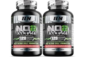 IRON LABS NUTRITION NO2 Xtreme – High Strength 5,070mg Nitric Oxide Supplements for Men & Women – Nitric Oxide Booster Pre Workout Tablets with L Arginine (240 Vegetarian Capsules)