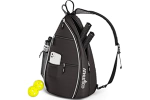 Athletico Schultertasche – Crossbody-Rucksack für Pickleball, Tennis, Racketball und Reisen für Damen und Herren
