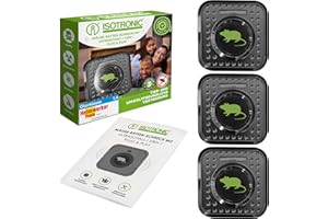 ISOTRONIC Repellente per Topi | Spina a ultrasuoni | 230 V | Dissuasore per roditori | Protezione Contro Topi e ratti | Senza Veleno e Sostanze chimiche | Confezione da 3