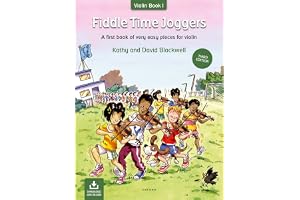 Fiddle time joggers (third edition) a first book of very easy pieces for violin + audio online