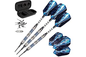 Viper Astro 80% Tungsten Soft Tip Darts with Storage/Travel Case