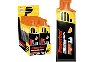 ‎POWERBAR Powerbar - PowerGel Hydro - Orange - 24x67ml - High Carb Energie Gel - koffeinfrei - Natrium&Sodium