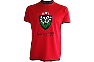 RUGBY CLUB TOULONNAIS T-Shirt RCT Toulon - Collection Officielle Top 14 - Taille Enfant garçon