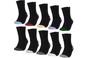 Occulto CALCETINES para MUJER (10 PARES) de ALGODÓN, CALCETINES MUJER COLORIDOS, CALCETINES de MUJER LINDOS