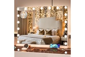 Puselo Hollywood Large Makeup Vanity Mirror LED Lights (80X62cm)