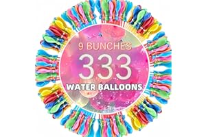HenfuME 333 samozamykające się bomby wodne, dmuchane balony dla dzieci, zabawy wodne, letnie imprezy na świeżym powietrzu