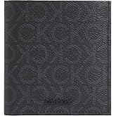 Calvin Klein CK MUST MONO COMP TRIFOLD W COIN Erkek C&uuml;zdan, Siyah, Tek Beden