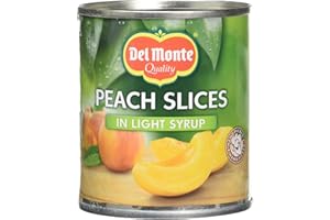 Del Monte Peach Slices in Syrup 227 g (Pack of 12)