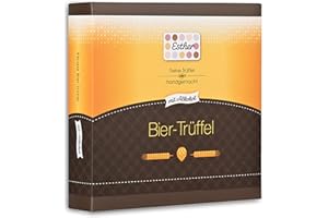‎ESTHER CONFISERIE Esther Bier Trüffel 9er Präsentpackung mit Alkohol 110g | Pralinen und Trüffel mit Bier | Geschenkidee für Geburtstag, Vatertag, Muttertag | passendes Präsent für Opa, Papa, Freunde