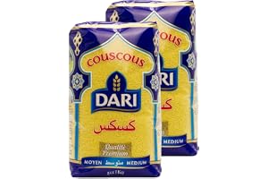 Dari - Couscous medel – Kuskus från Marocko i ett set om 2 à 1 kg