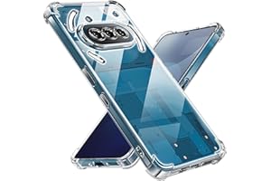 Tentoki Coque pour Nothing Phone 3A, [Coussin d'air Intégré] Anti-Jaunissement Souple TPU Bumper Coque Protection pour Nothing Phone 3a,Transparente