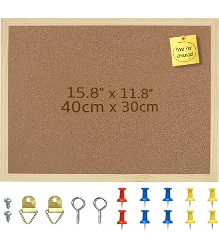 Pannello Earth - Sughero - 90 X 120 Cm - Bi- - LAVAGNE E ACCESSORI